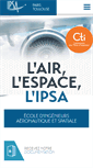 Mobile Screenshot of ipsa.fr