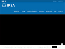 Tablet Screenshot of ipsa.org.uk